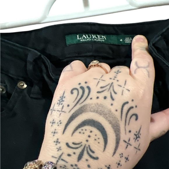 Ralph Lauren Black Skinny Jeans - Size 4 - Picture 6 of 6